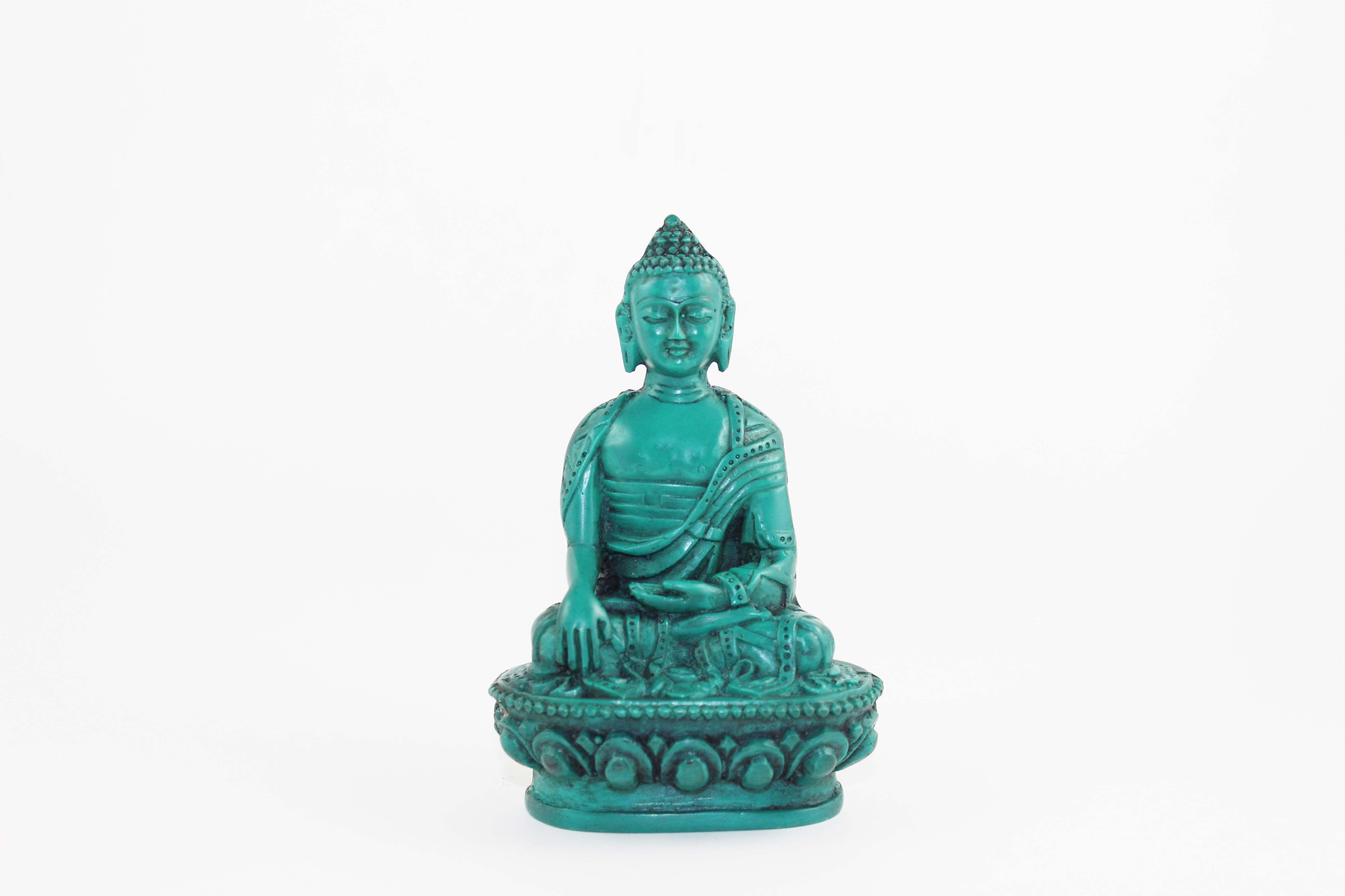 Resin  Turquoise  Buddha Statue